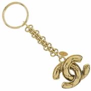 Pre-owned Yellow Gold key-holders Chanel Vintage , Yellow , Dames