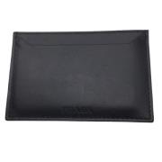 Pre-owned Leather wallets Prada Vintage , Black , Dames