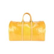 Tweedehands weekendtas Louis Vuitton Vintage , Yellow , Dames