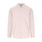 Casual Shirts Dunst , Pink , Heren