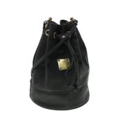 Pre-owned Nylon shoulder-bags MCM Pre-owned , Black , Dames