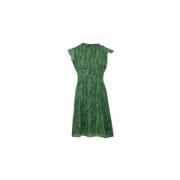 Pre-owned Polyester dresses Michael Kors Pre-owned , Green , Dames