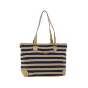 Beige Canvas Tote Tas Bally Pre-owned , Beige , Dames