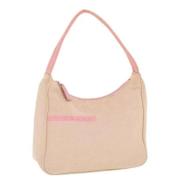 Pre-owned Canvas handbags Prada Vintage , Pink , Dames