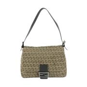 Pre-eigendom canvas Fendi-bags Fendi Vintage , Brown , Dames