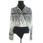 Pre-owned Silk tops Mugler Pre-owned , White , Dames