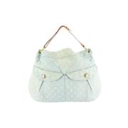 Tweedehands handtas Louis Vuitton Vintage , Blue , Dames