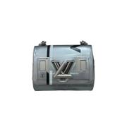 Pre-owned Leather louis-vuitton-bags Louis Vuitton Vintage , Gray , Da...