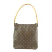 Tweedehands schoudertas Louis Vuitton Vintage , Brown , Dames