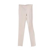 Pre-owned Leather bottoms Maison Margiela Pre-owned , Beige , Dames