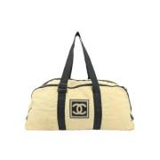 Vintage Schoudertas Chanel Vintage , Beige , Dames