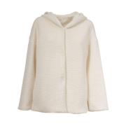 Omkeerbare Hoodie Le Tricot Perugia , Beige , Dames