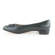 Pre-owned Platte schoenen Salvatore Ferragamo Pre-owned , Black , Dame...