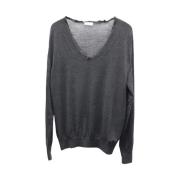 Pre-owned Wool tops Dior Vintage , Gray , Dames