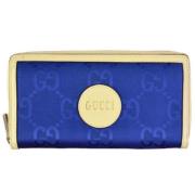 Pre-owned Nylon wallets Gucci Vintage , Blue , Dames