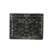 Pre-owned Leather wallets Christian Louboutin Pre-owned , Green , Dame...