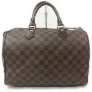 Tweedehands handtas Louis Vuitton Vintage , Brown , Dames