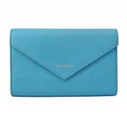 Tweedehands Blauwe Leren Portemonnee Balenciaga Vintage , Blue , Dames