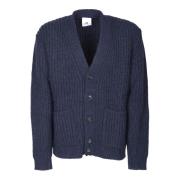 Stijlvolle Blauwe Cardigan voor Heren PT Torino , Blue , Heren