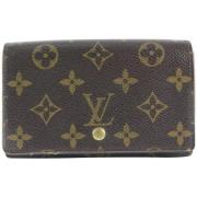 Canvas Portemonnees, Tweedehands, Gemaakt in Frankrijk Louis Vuitton V...