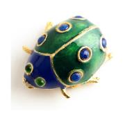 Schildpad broche Kenneth Jay Lane Pre-owned , Green , Dames