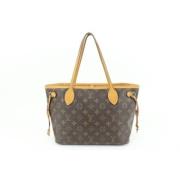 Pre-owned Draagtas Louis Vuitton Vintage , Brown , Dames