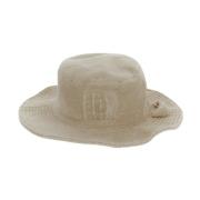 Teddy Cloth Bucket Hat Jacquemus , Beige , Heren
