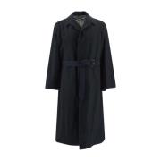 Belted Coats Maison Margiela , Black , Heren