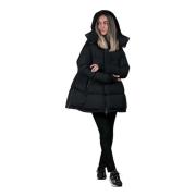 Dames 3/4 Mouw Jas Herno , Black , Dames