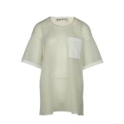 Pre-owned Polyester tops Acne Studios Pre-owned , White , Dames