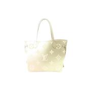 Tweedehands schoudertas Louis Vuitton Vintage , Beige , Dames