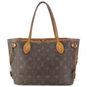 Vintage Monogram Tas Louis Vuitton Vintage , Brown , Dames