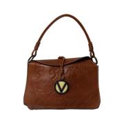 Pre-owned Leather handbags Valentino Vintage , Brown , Dames