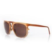 Pre-owned Plastic sunglasses Versace Pre-owned , Brown , Dames