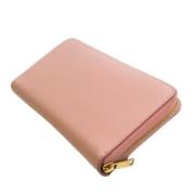 Pre-owned Leather wallets Celine Vintage , Pink , Dames