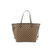 Leren Vintage Tassen met Rfid Chip Louis Vuitton Vintage , Brown , Dam...