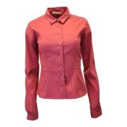Pre-owned Polyester tops Prada Vintage , Red , Dames
