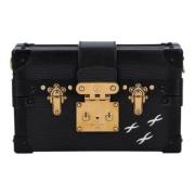 Tweedehands schoudertas Louis Vuitton Vintage , Black , Dames