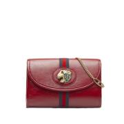 Pre-owned Leather gucci-bags Gucci Vintage , Red , Unisex