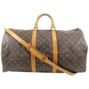 Tweedehands weekendtas Louis Vuitton Vintage , Brown , Dames