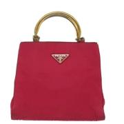 Pre-owned Fabric prada-bags Prada Vintage , Red , Dames