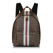 Pre-owned Fabric backpacks Burberry Vintage , Brown , Dames