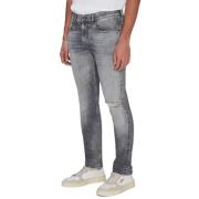 Slim-fit jeans 7 For All Mankind , Gray , Heren
