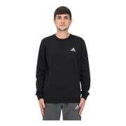 Zwarte Performance Sweaters, Fleece Sweatshirt voor Heren Adidas , Bla...