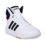 Klassieke Vintage Hoops Mid 3.0 Schoenen Adidas , White , Heren