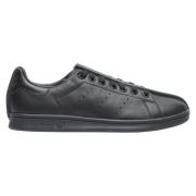 Leren Split Stan Smith Sneakers Adidas , Black , Heren