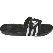 Adissage Tap Schoenen Adidas , Black , Heren