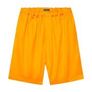 Katoenen shorts Balenciaga , Orange , Heren