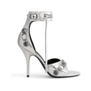High Heel Sandals Balenciaga , Gray , Dames