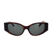 Statement Zonnebril Bb0258S 002 Balenciaga , Brown , Dames